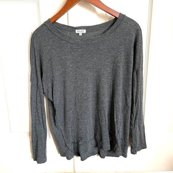Splendid grey long sleeved top - Picture 8 of 11